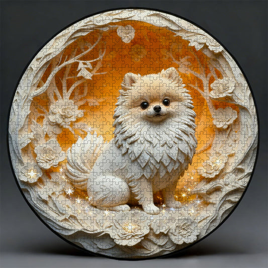 Puppy Wooden Jigsaw Puzzle